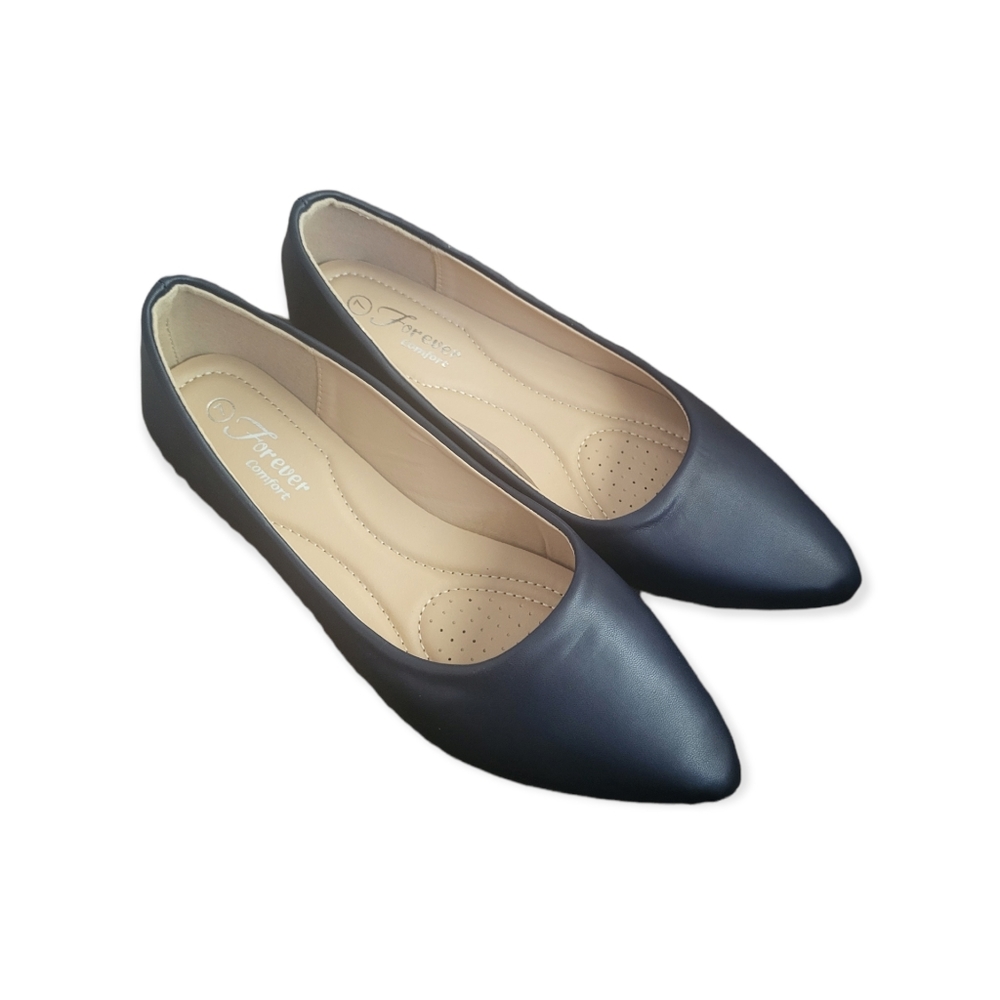 Navy blue dress shoes